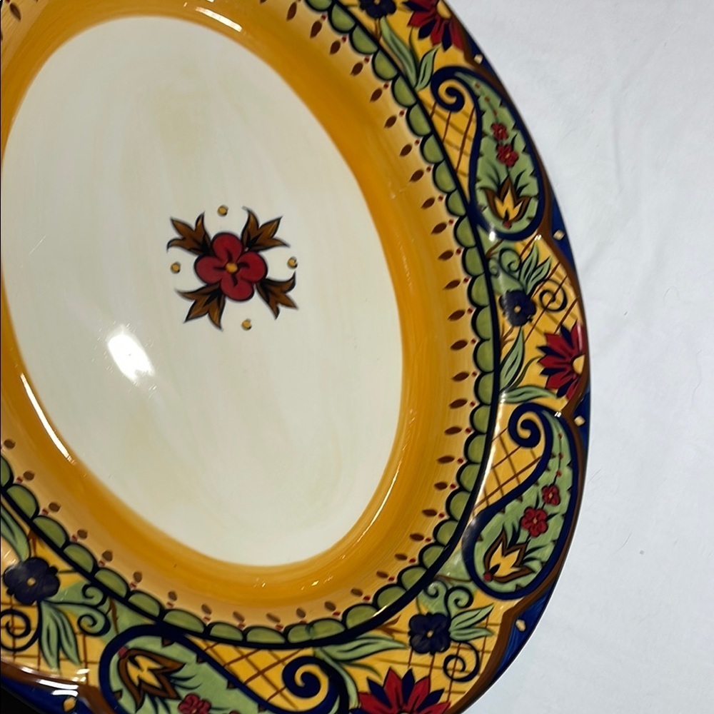 Decorative Floral Oval Platter - Picture 5 of 11